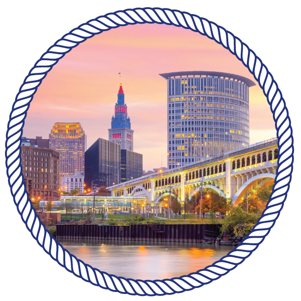 sunset view of the city